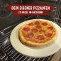 Preview: Premium Pizzastein für Gasgrill, Holzkohlegrill und Backofen - im Set