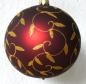 Preview: Christbaumkugel Barock/rot