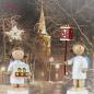 Preview: Engel mit erzgebirgischem Lichterhaus