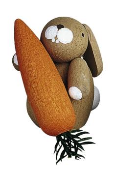 Verschiedene Osterhäschen