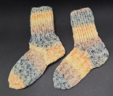 Handgestrickte Socken Größe 20 - 21
