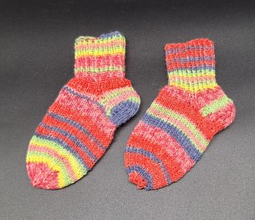 Handgestrickte Socken Größe 20 - 21