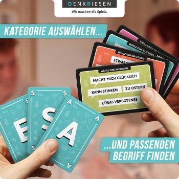 STADT LAND VOLLPFOSTEN® – Das Kartenspiel – JUNIOR EDITION "Jeder Punkt zählt."