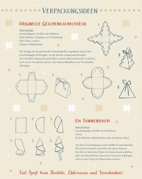 Geschenkpapier-Buch - Schöner schenken "Lichterhelle Weihnachtszeit"