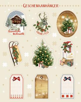 Geschenkpapier-Buch - Schöner schenken "Lichterhelle Weihnachtszeit"