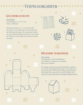 Geschenkpapier-Buch - Schöner schenken "Lichterhelle Weihnachtszeit"