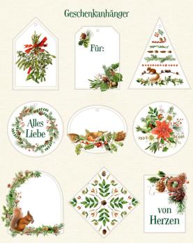 Geschenkpapier-Buch - Schöner schenken "Zauberhafte Weihnachten"