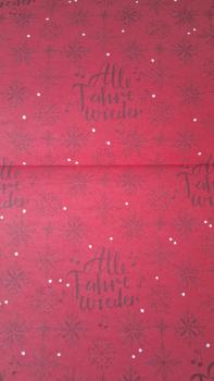 Geschenkpapier-Buch - Schöner schenken "Mistelzweig"