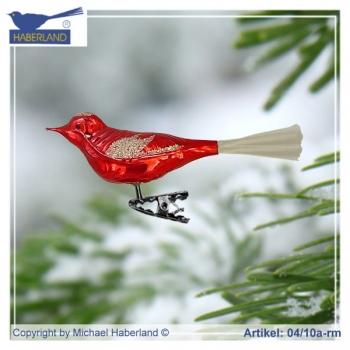 Vogel, rot