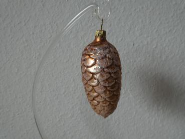 Tannenzapfen, gold