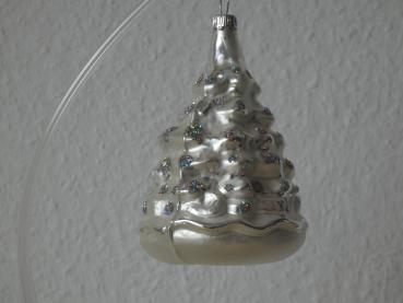 Weihnachtsbaum, silbern