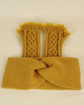 Handstulpen und Stirnband