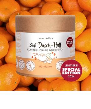 3in1 Dusch-Fluff 'Mandarine'
