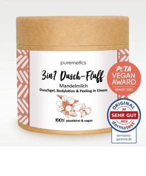3in1 Dusch-Fluff 'Mandelmilch'
