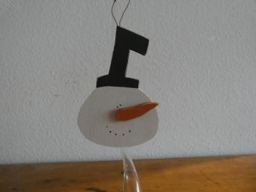 Christbaumanhänger, verschiedene Schneemänner