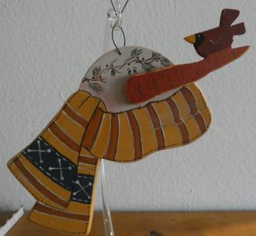 Christbaumschmuckanhänger Schneemann