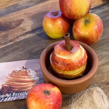 Bratapfel Geschenk Box mit Gewürz