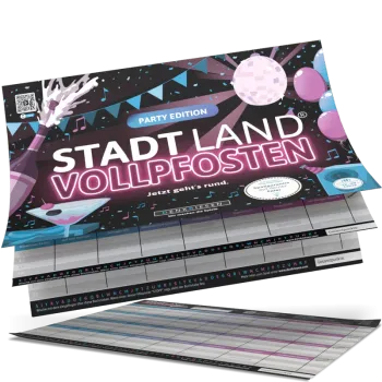 STADT LAND VOLLPFOSTEN® - Party Edition