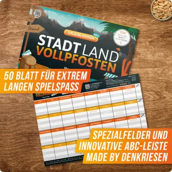 STADT LAND VOLLPFOSTEN® - Urlaub Edition "Meer im Kopf"
