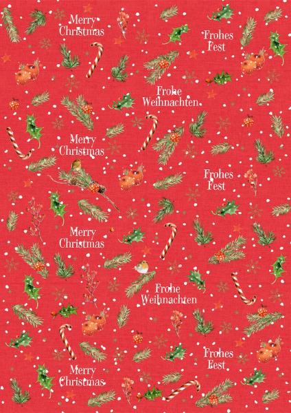 Geschenkpapier-Buch: Schöner schenken "weihnachtlich"