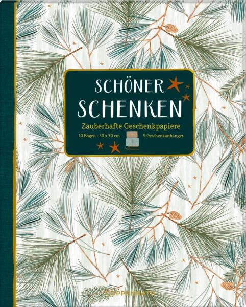 Geschenkpapier-Buch: Schöner schenken "Winterliebe"