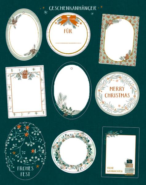 Geschenkpapier-Buch - Schöner schenken "Lichterhelle Weihnachtszeit"