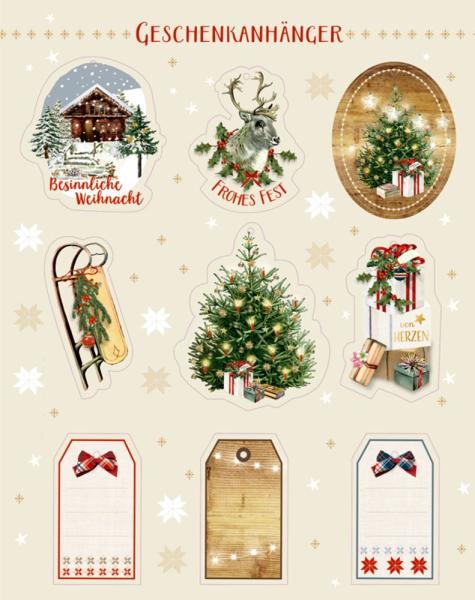 Geschenkpapier-Buch - Schöner schenken "Lichterhelle Weihnachtszeit"