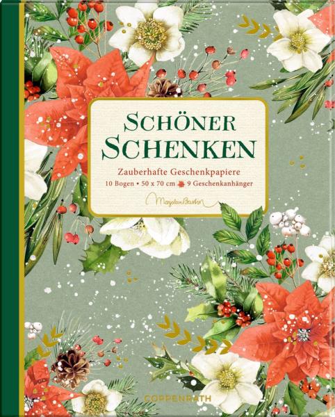 Geschenkpapier-Buch - Schöner schenken "Zauberhafte Weihnachten"