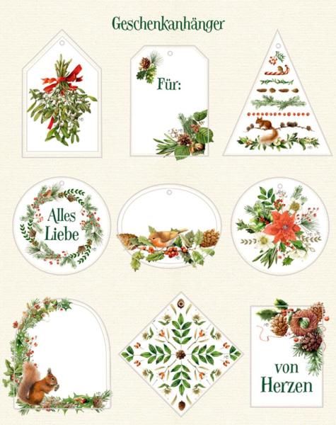 Geschenkpapier-Buch - Schöner schenken "Zauberhafte Weihnachten"