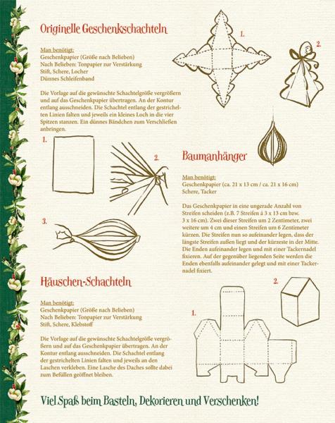 Geschenkpapier-Buch - Schöner schenken "Zauberhafte Weihnachten"