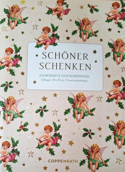 Geschenkpapier-Buch - Schöner schenken "Engelchen"