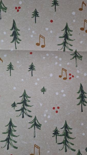 Geschenkpapier-Buch - Schöner schenken "Mistelzweig"