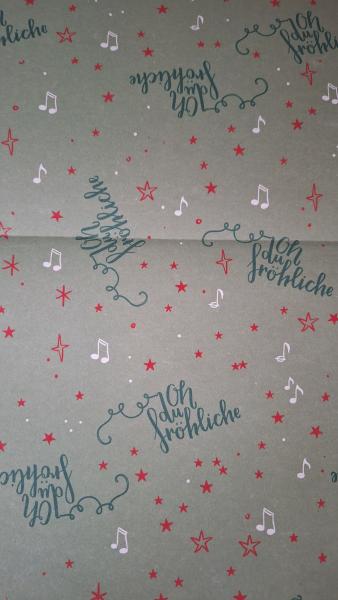 Geschenkpapier-Buch - Schöner schenken "Mistelzweig"