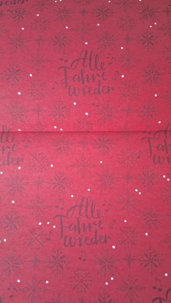 Geschenkpapier-Buch - Schöner schenken "Mistelzweig"