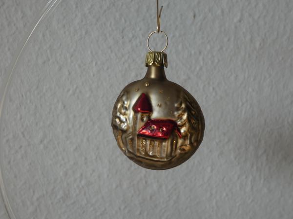 Kleiner Taler mit Kirche
