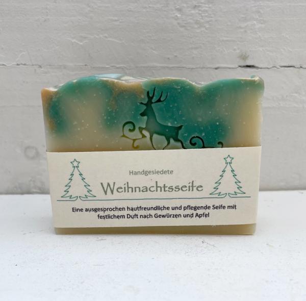 Weihnachtsseife grün