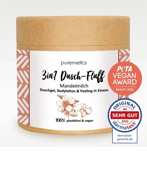 3in1 Dusch-Fluff 'Mandelmilch'