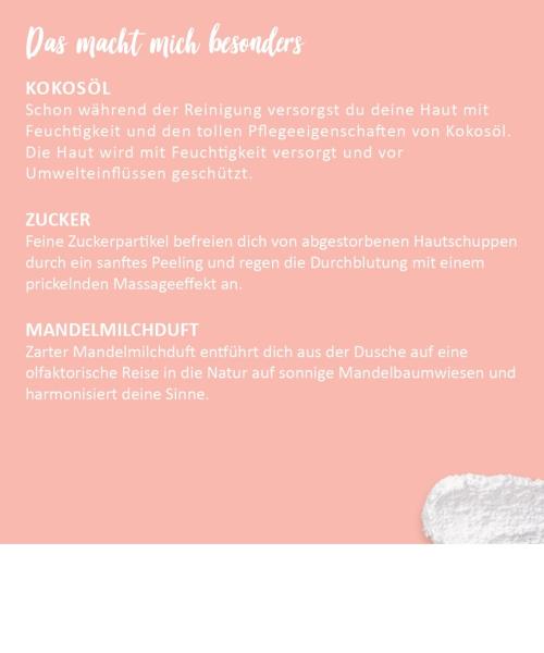 3in1 Dusch-Fluff 'Mandelmilch'