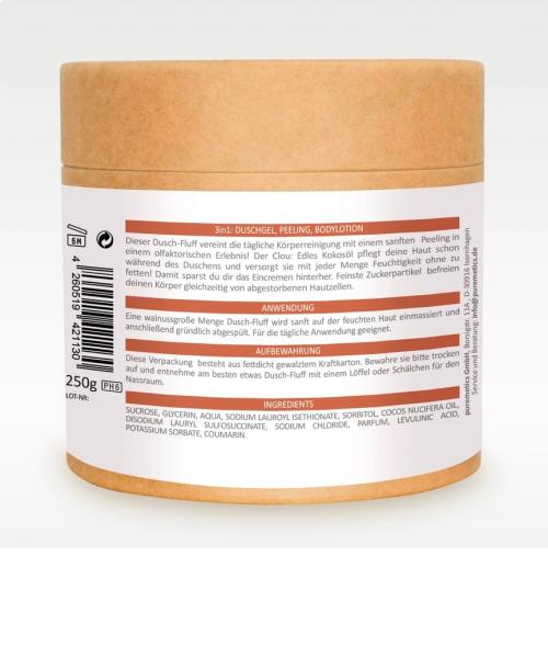 3in1 Dusch-Fluff 'Mandelmilch'