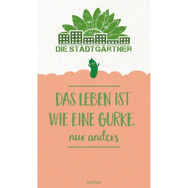 Das Leben ist wie eine Gurke, nur anders
