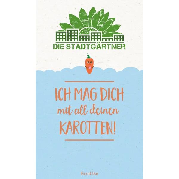 Ich mag dich mit all deinen Karotten