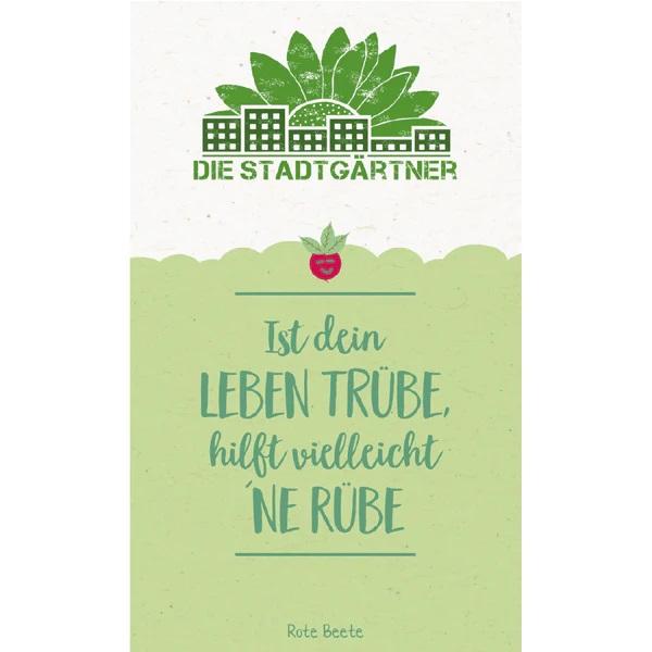 Ist das Leben trübe, hilft vielleicht 'ne Rübe