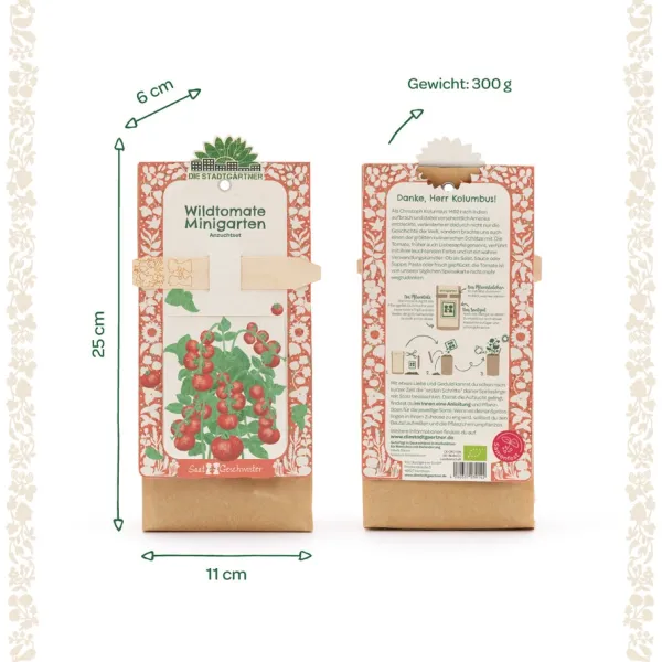 Minigarten Rote BIO Wildtomate