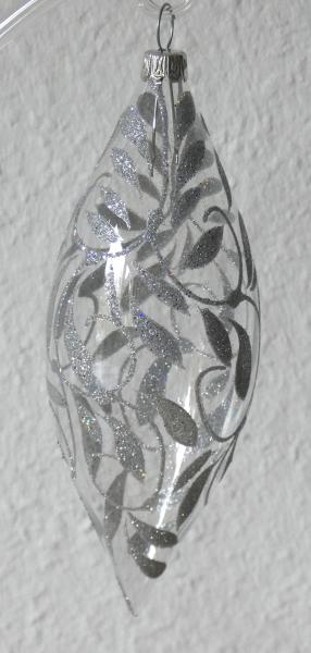 Olive kristall silber