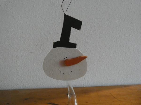 Christbaumanhänger, verschiedene Schneemänner