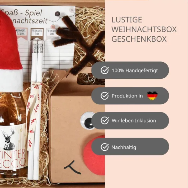 Lustiger Weihnachtsabend