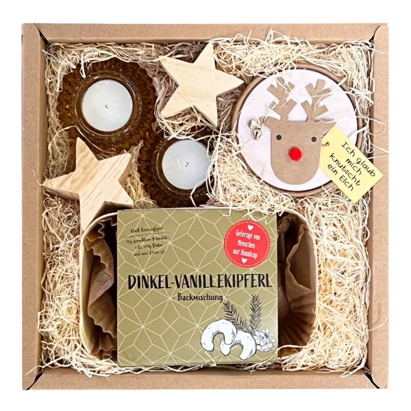 Weihnachtsplätzchen Geschenk Box