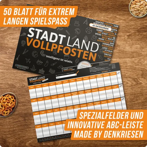 STADT LAND VOLLPFOSTEN® - XXL Classic Edition