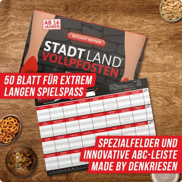 STADT LAND VOLLPFOSTEN® - Rotlicht Edition