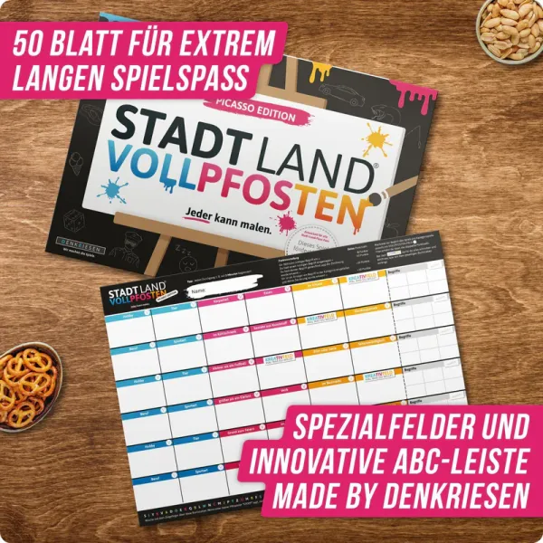STADT LAND VOLLPFOSTEN® - XXL Picasso Edition